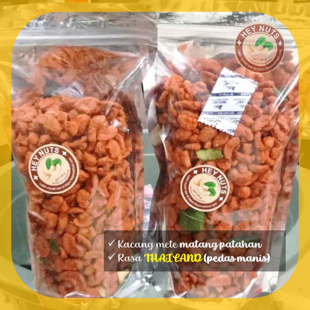 

Cemilan Kacang Mede Patahan Goreng Matang Pedas Manis Thailand 500 gram