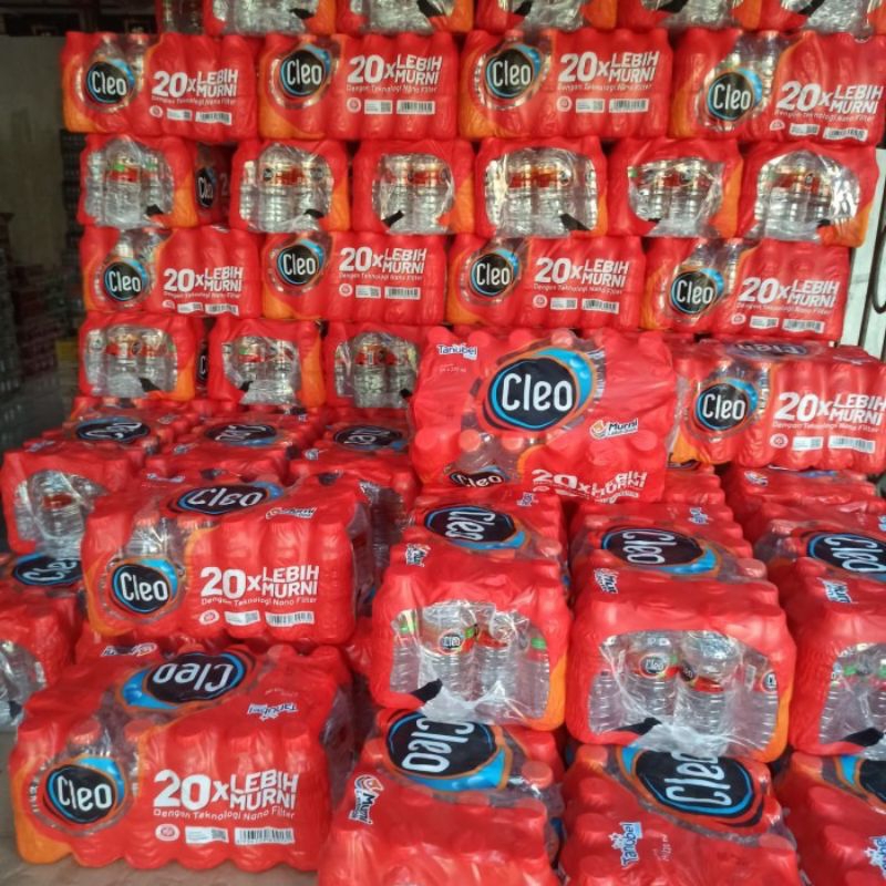 

Cleo Botol Kecil 220ml krat isi 24 botol