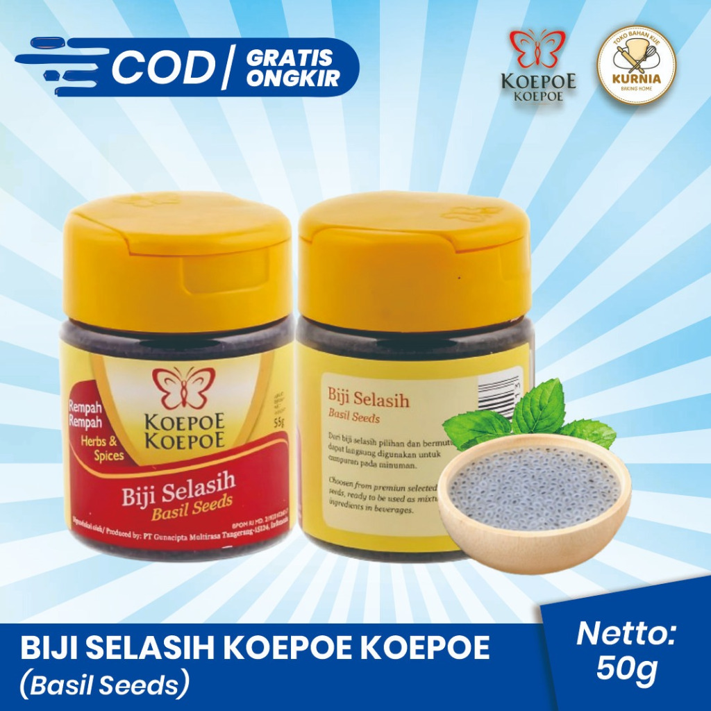 

KOEPOE KOEPOE BIJI SELASIH 50 GR
