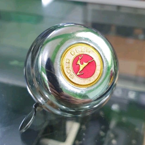 Bel Sepeda Jadul Putar Vintage Onthel Jowo Kring Kring Gold Deer