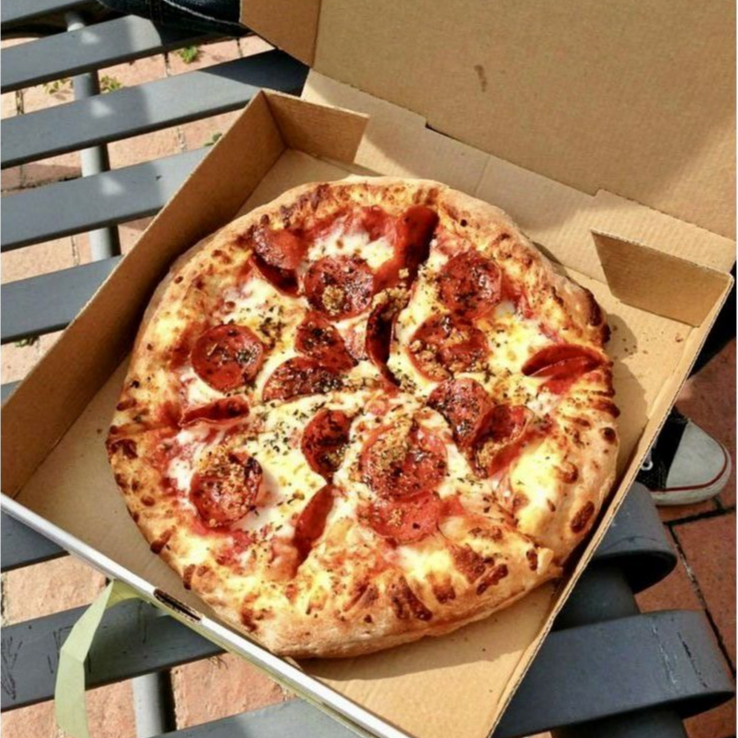 Kardus Pizza Box Pizza Diecut Kotak Kue Pizza 20x20x4 20x20x5