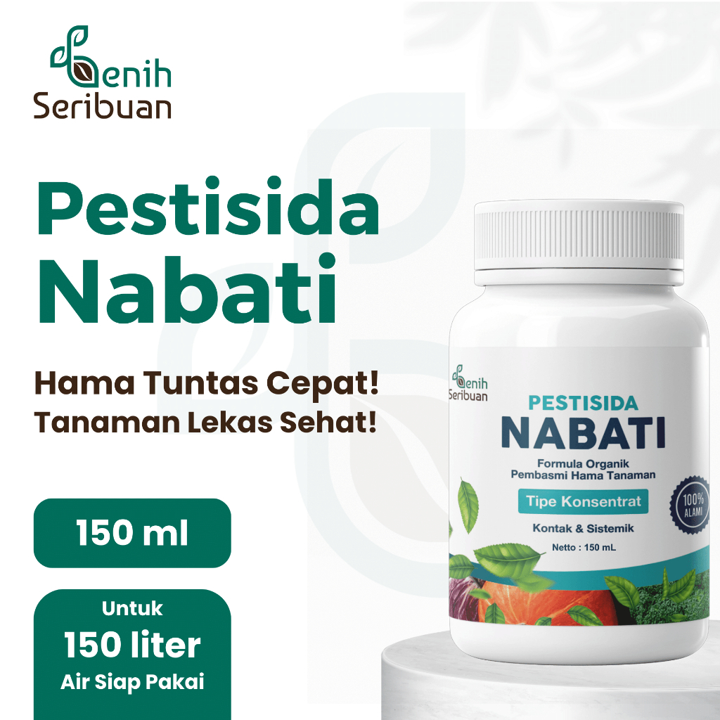 Benih Seribuan - Pestisida Nabati Formula Organik Tipe Konsentrat untuk Semua Hama Tanaman