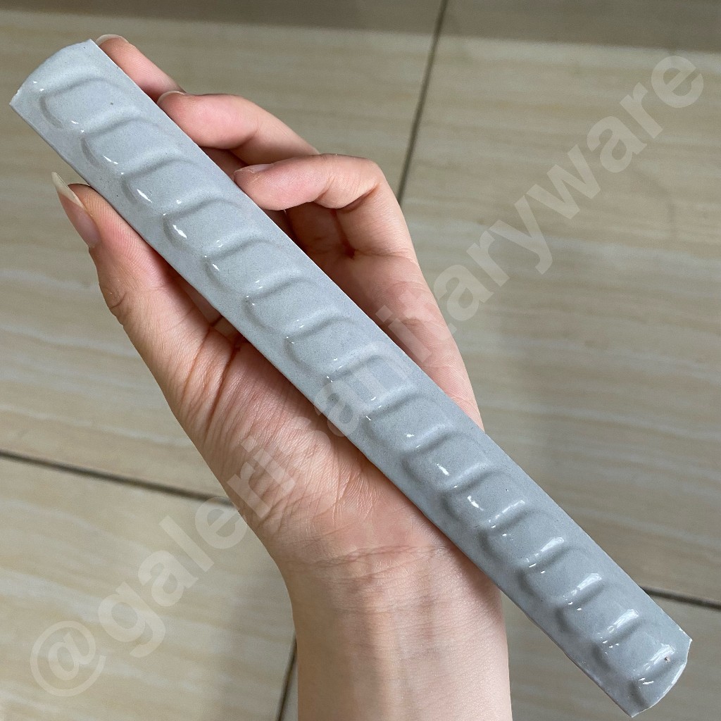 Kuku macan keramik warna abu 20cm