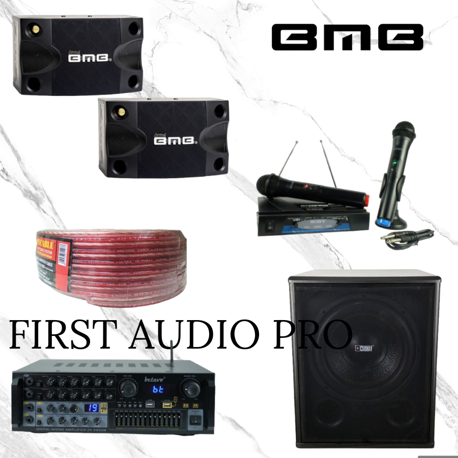 Paket karaoke 1 BMB cs252v + Ampli Betavo ZX3950B + Sub Carman 12in CM1222A