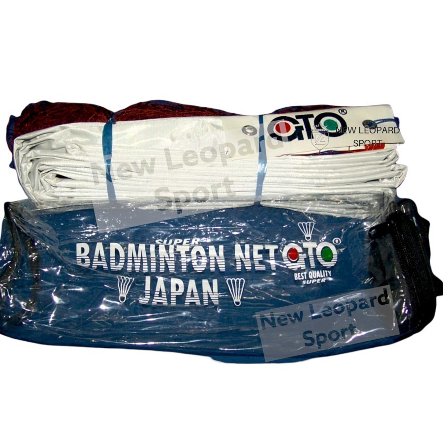 Jaring net Badminton GTO cotton PVC/ net Bulutangkis GTO