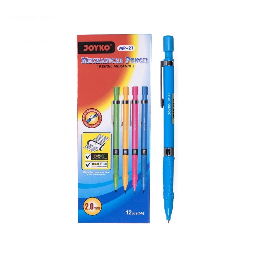 

[PACK] Pensil Mekanik / Mechanical Pencils 2B - Joyko MP-21 MURAH