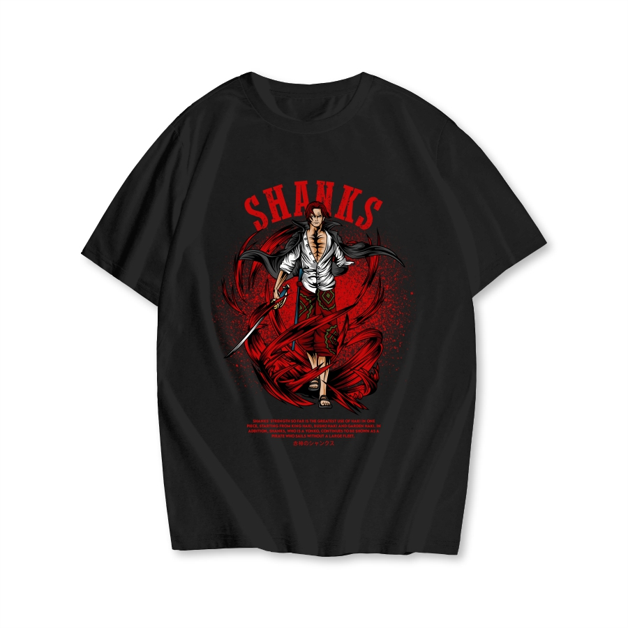 Kaos Baju Shanks One Piece Kaos Anime