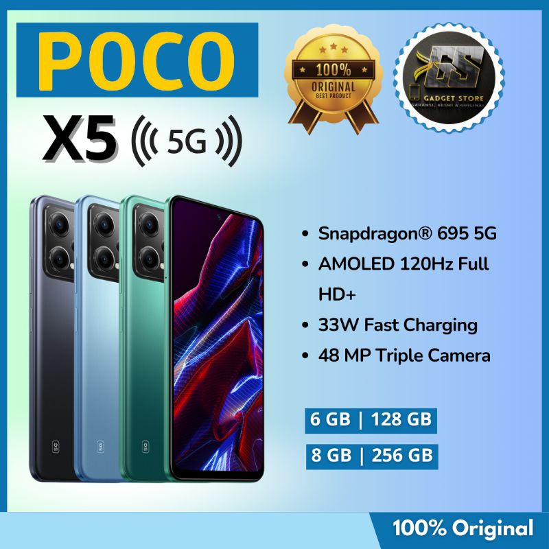 POCO X5 5G [6GB|128GB][8GB|256GB]