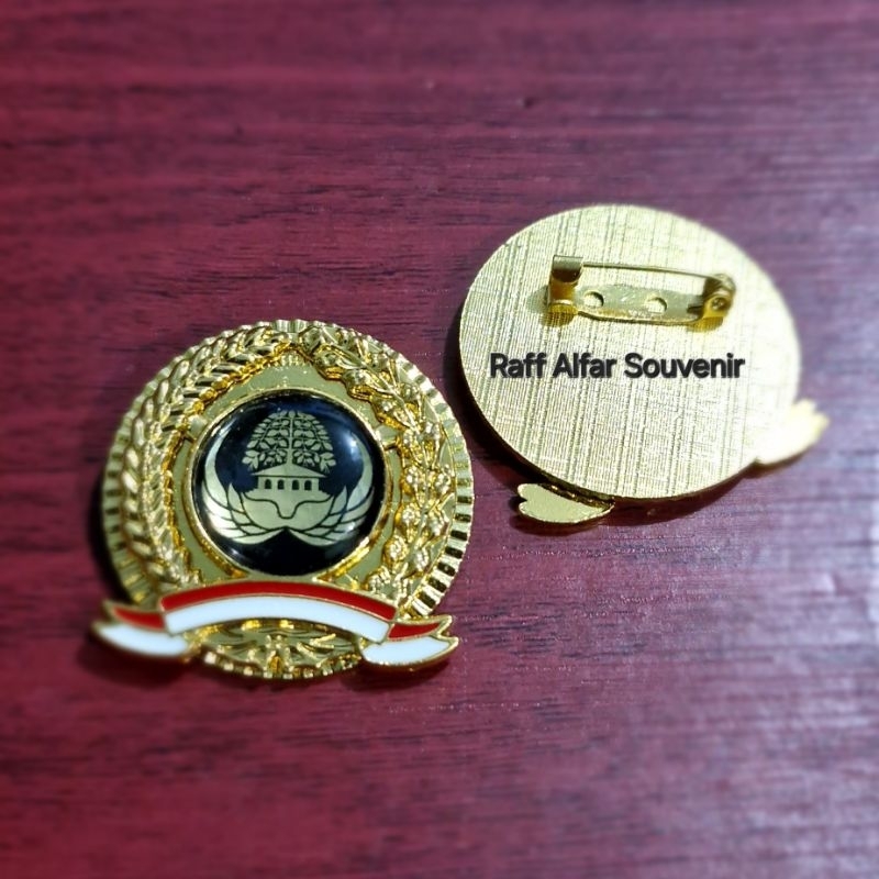 Pin korpri - bros korpri - lencana korpri gold premium