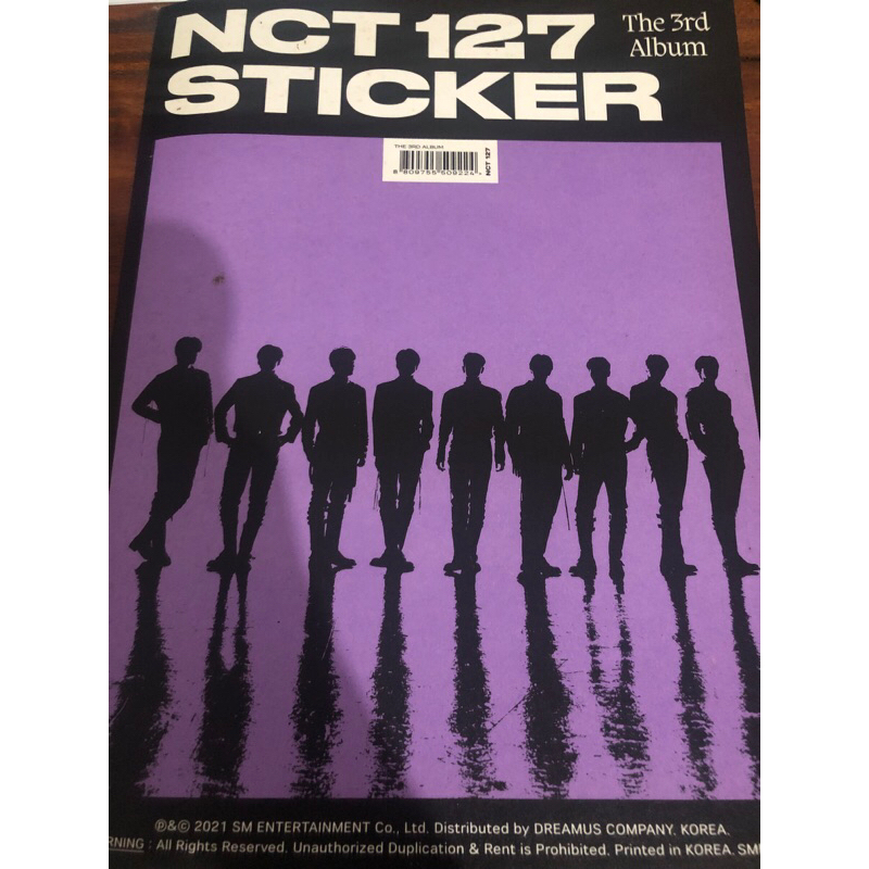[OFFICIAL ALBUM NCT] Album Only Sticker NCT 127