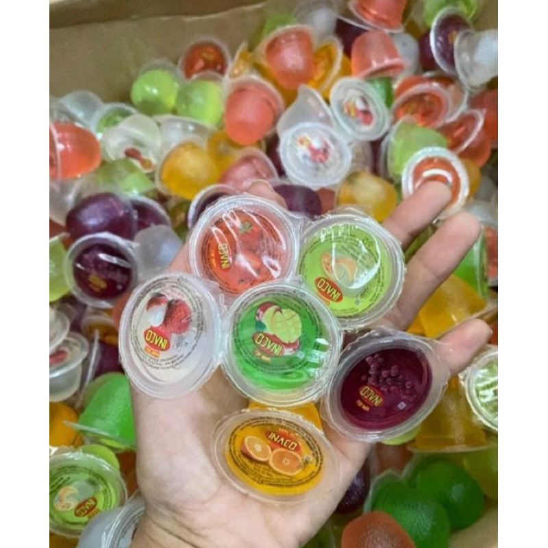 JELLY INACO KILOAN AGAR AGAR MIX RASA BUAH 500 GR