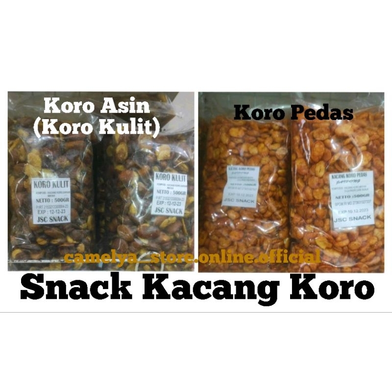 

KACANG KORO/Snack Santai/Cemilan/Makanan Ringan 500gram