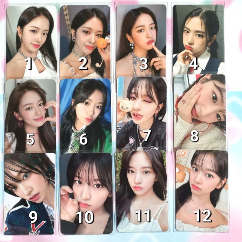 wts want to sell photocard official an yujin ive love dive after like ive mine wave polaroid lucky d