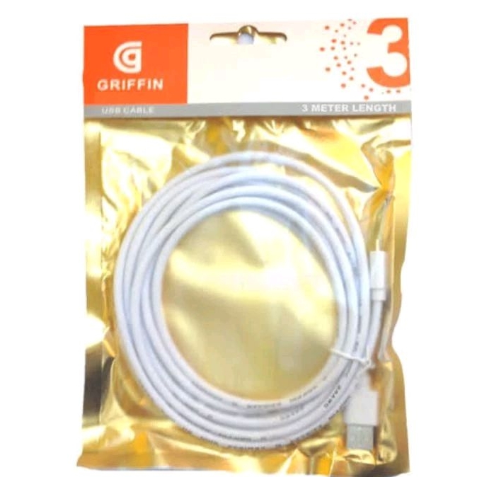 Kabel micro USB 3 meter Griffin support all device & cctv