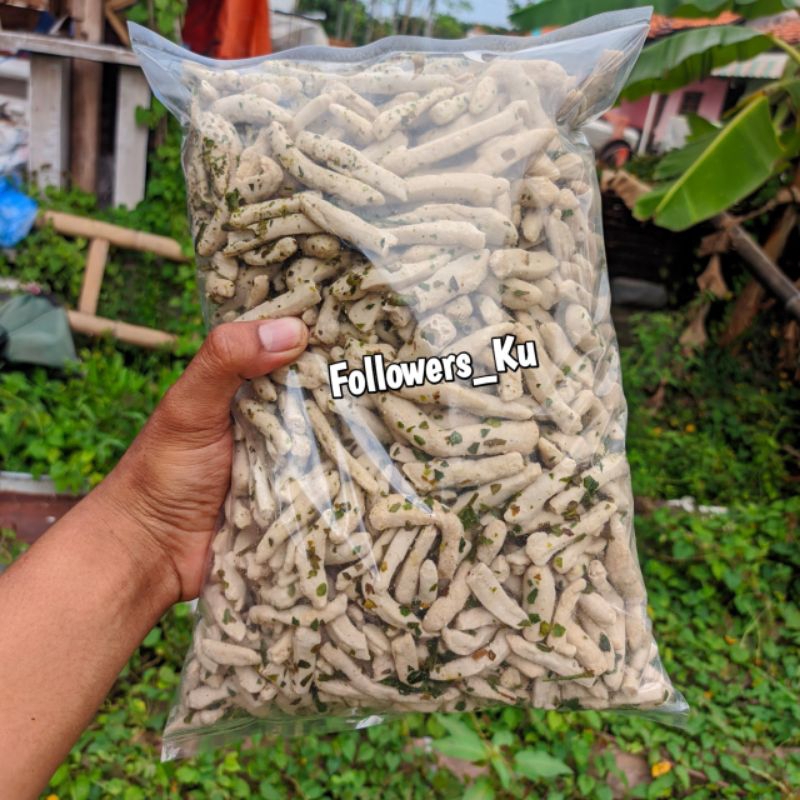 

Basreng Daun Jeruk Pedas / Balado / Orinal Gram