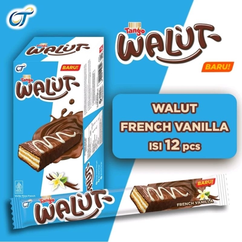 

Wafer Tango Walut French Vanilla 12x15gr