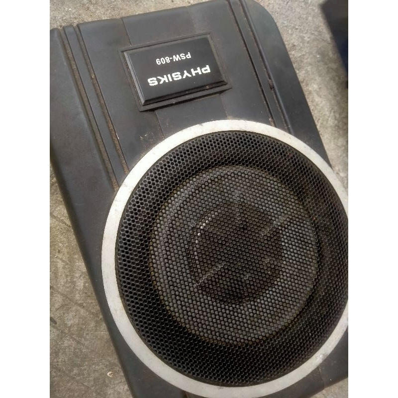 subwoofer kolong mobil PHYSIKS minus ganti speaker