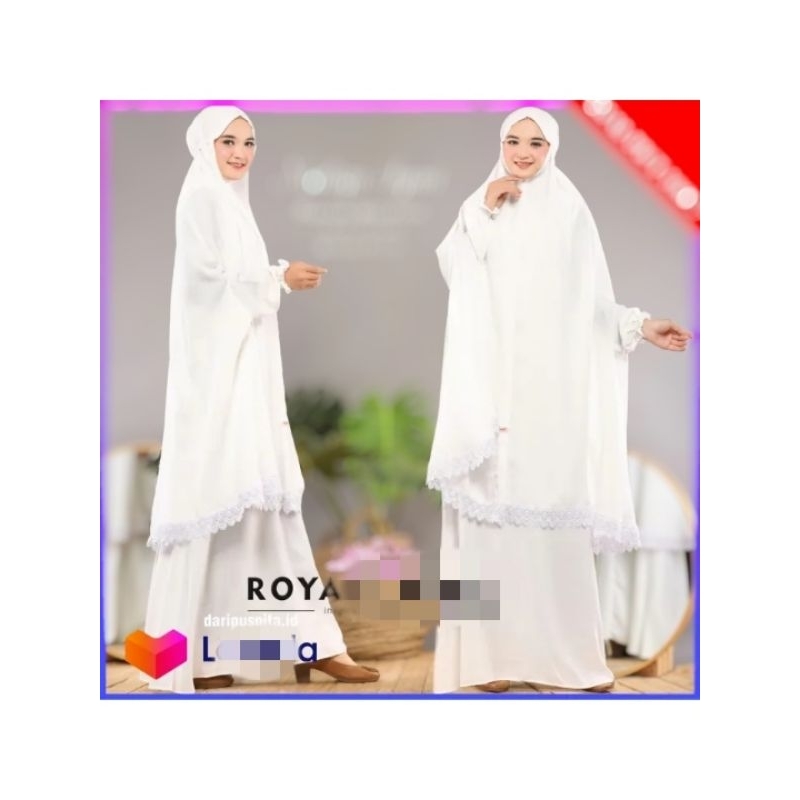 Gamis Syari Set French Khimar Lengan Free Cadar Tali Niqob Model Khimar Renda/Gamis Syari Busui /Gam