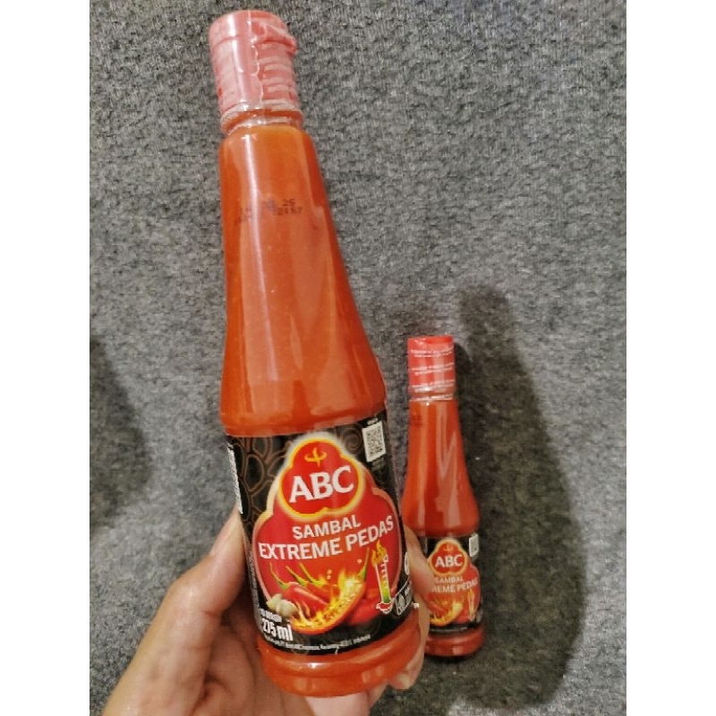 Saos Sambal ABC Extreme Pedas 275ml/ABC Extreme Pedas Botol 275ml