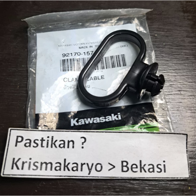 Klem Kabel Sepido Ninja R 150 RR Ori Karet Clamp Spakbor Kawasaki Speedometer