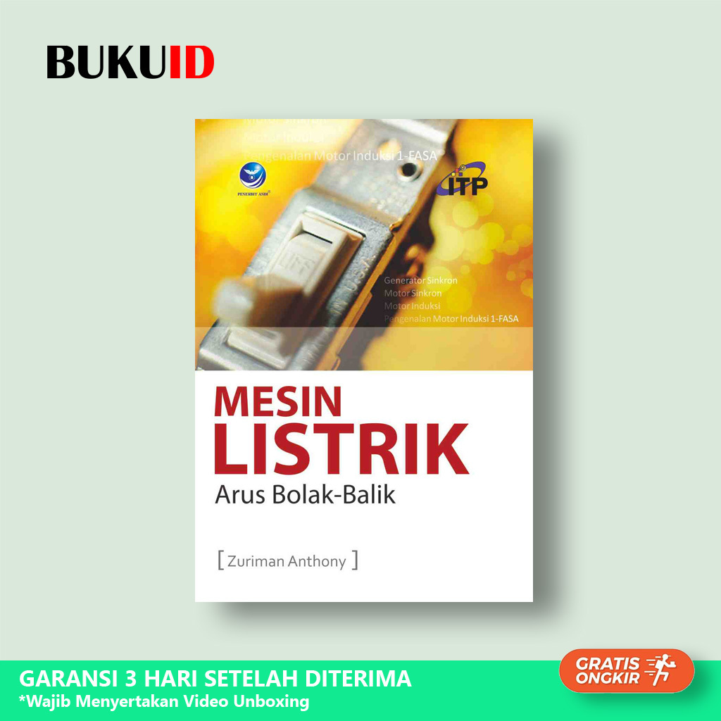 Buku Mesin Listrik Arus Bolak-Balik - Original