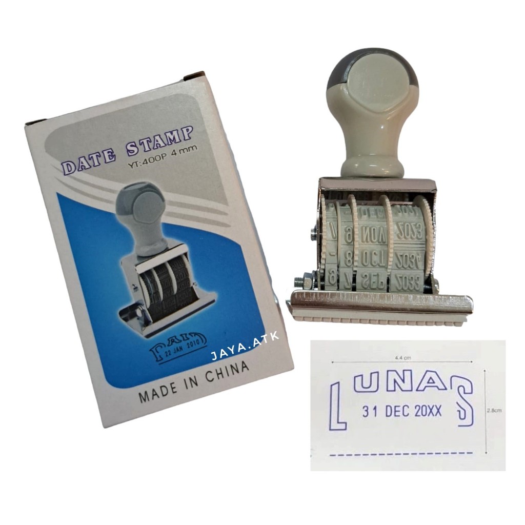 

CAP STEMPEL DATE STAMP TANGGAL LUNAS YT-400P 4MM STEMP