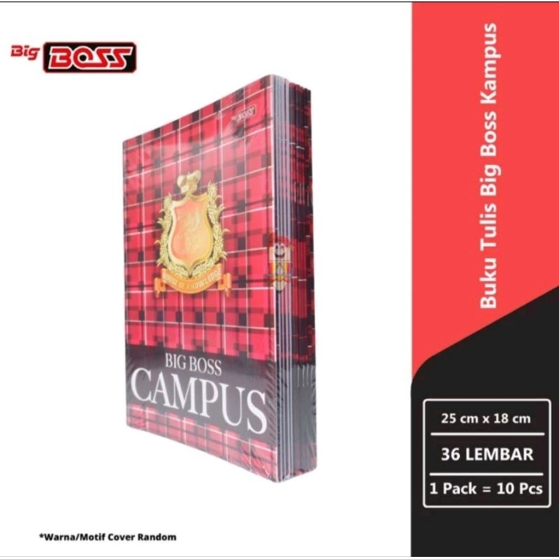 

Buku Tulis Boxy Big Boss 36 Campus