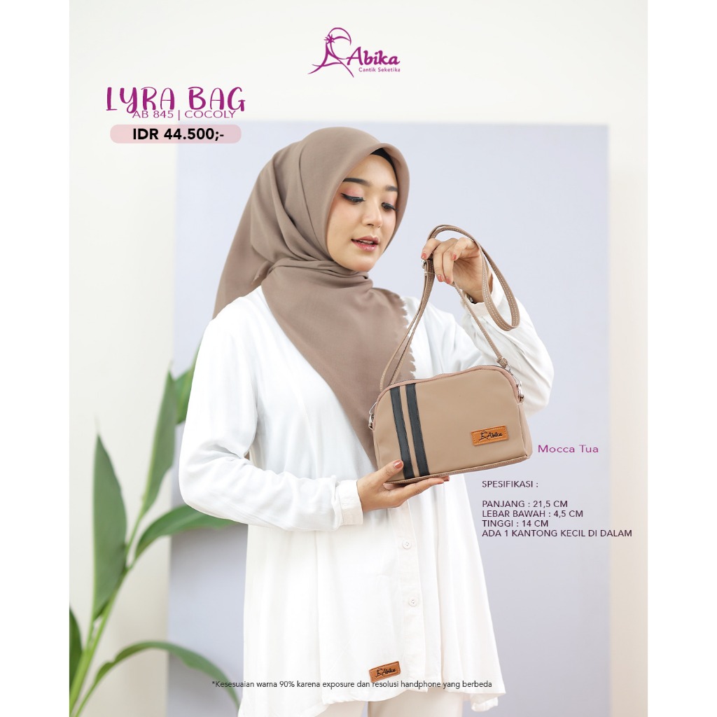 Lyra Bag Abika/tas santai /tas hangout / tas selempang