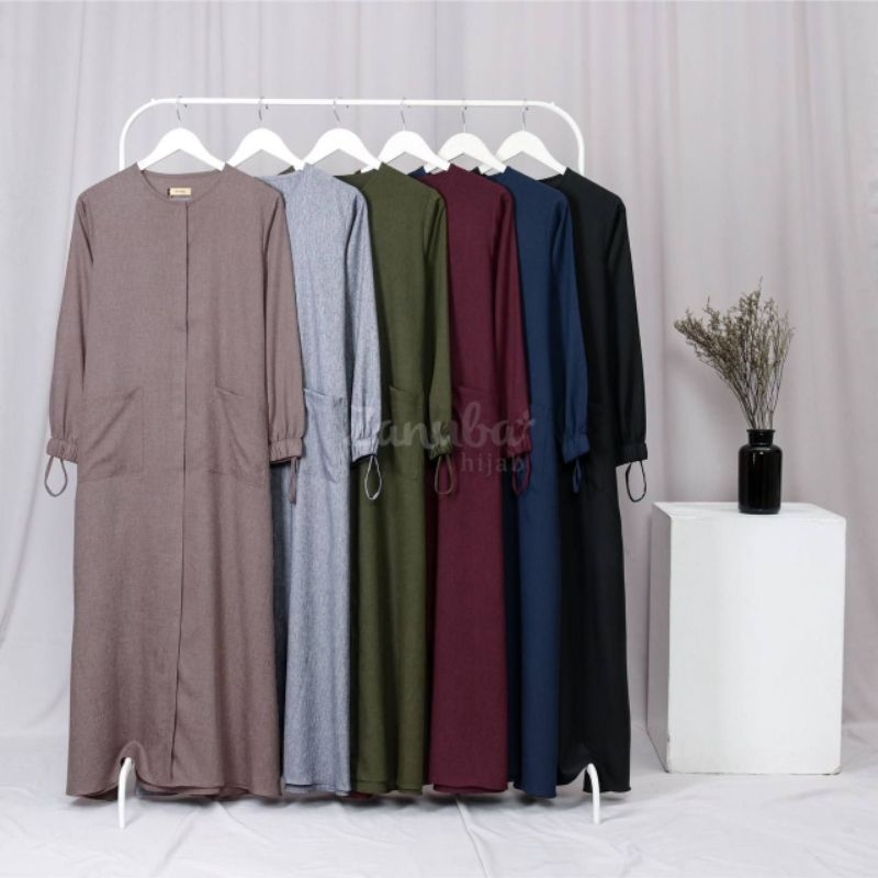 ❤️ MHS ❤️ MEDINA POCKET DRESS VOL 2 ZANUBA | Medina Pocket Dress by Zanuba | Gamis Katun Madinah Zan