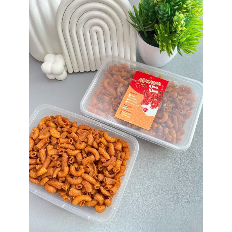 [Promo] Makaroni Pedas Makaroni Pipa Kriuk Box 500ml