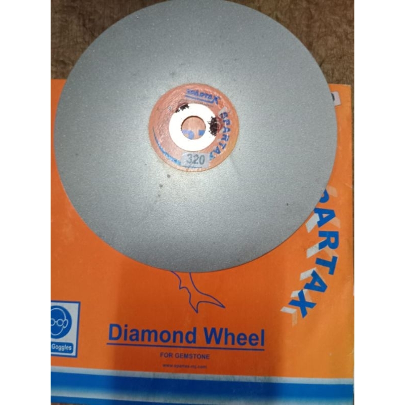 Diamond lapping wheel Disc Flat 6 inch Spartax Mata gerinda poles batu akik