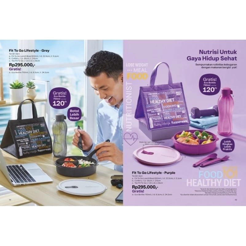 Fit To Go Tupperware