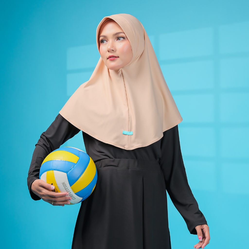 RnW Bergo Shafana Hijab Instan - Hijab Daily Instan Size M Image 7