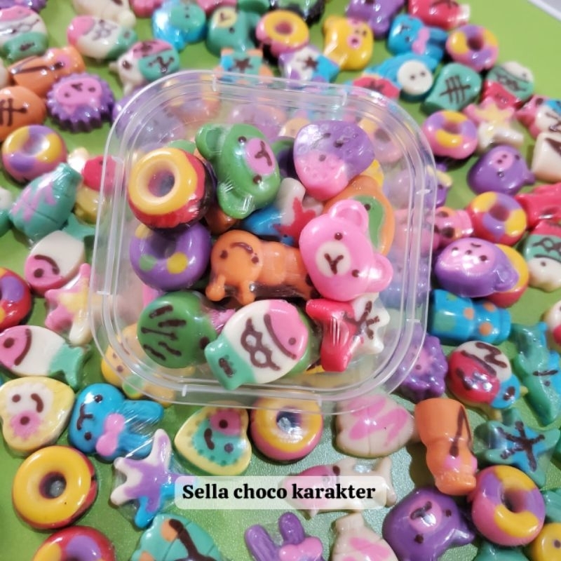 

COKLAT KARAKTER SELLA CHOCO ISI 33 PC