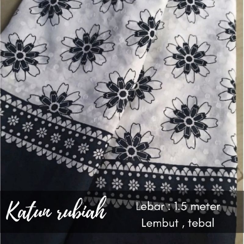kain katun paris rubiah motif