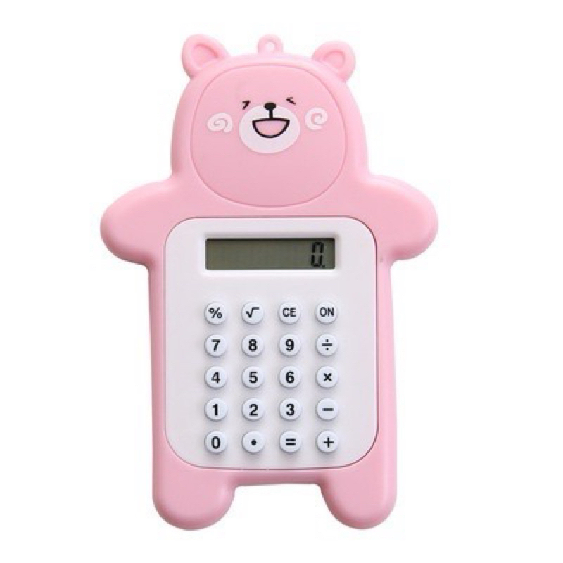 

Calculator Mini Portable Motif Bear Kalkulator Portable Mini Beruang Kalkulator Unik Kalkulator 8 Digit Mini Portable Kalkulator Beruang Tombol Karet Kalkulator Sekolah /Stationary Warna Warni