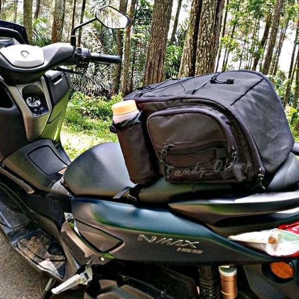 TAS MOTOR NMAX,LEXI,ADV,PCX//TAS TOURING//TAS MUDIK//TAS SERBAGUNA BISA DI PAKAI DI SEMUA JENIS MOTO