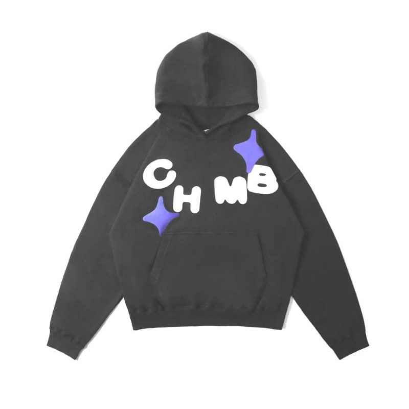 Hoodie CHAMBRE DE LAVAIN shooting love grey