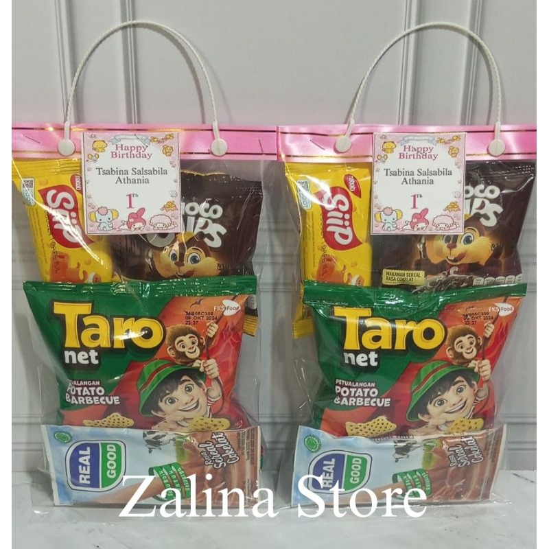 

Paket Bingkisan Snack Ulang Tahun Anak / Snack Ultah