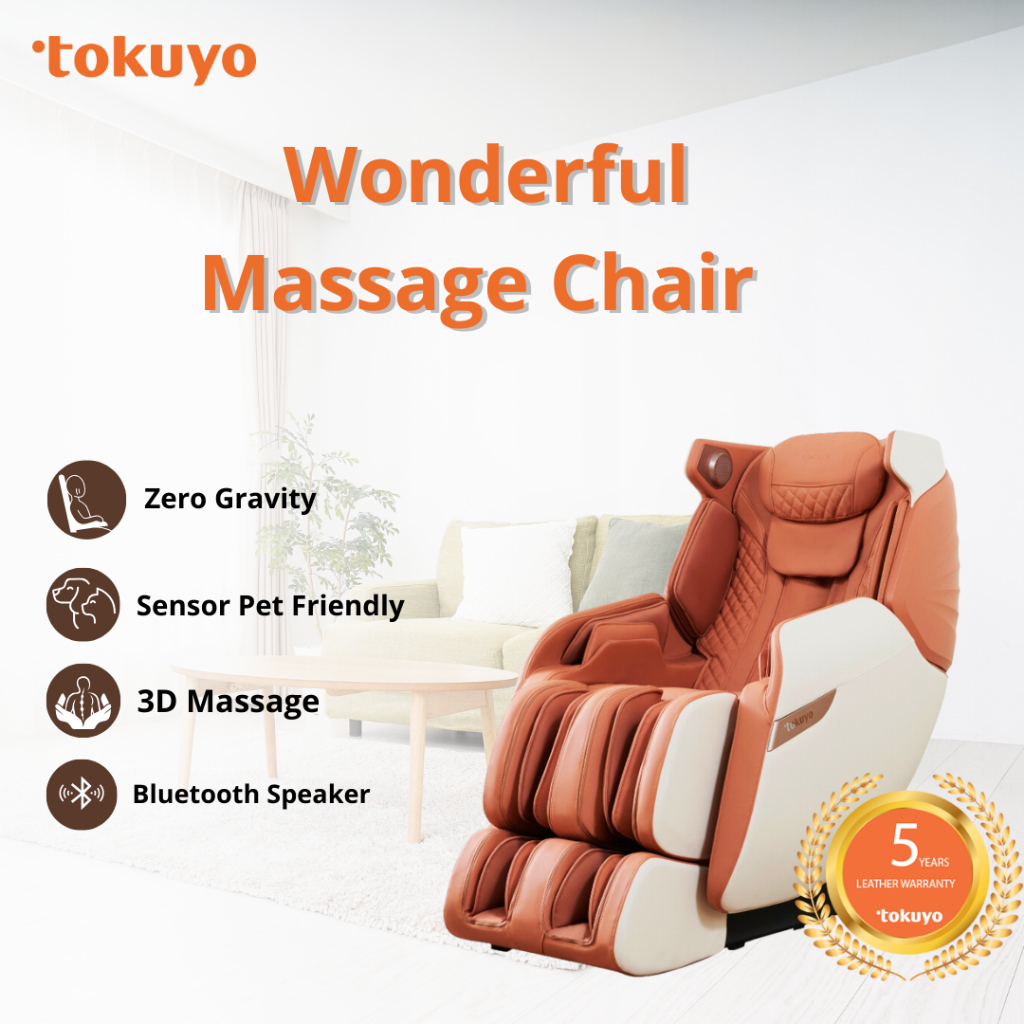 Tokuyo Wonderful Massage Chair Kursi Pijat Premium Mewah TC 665