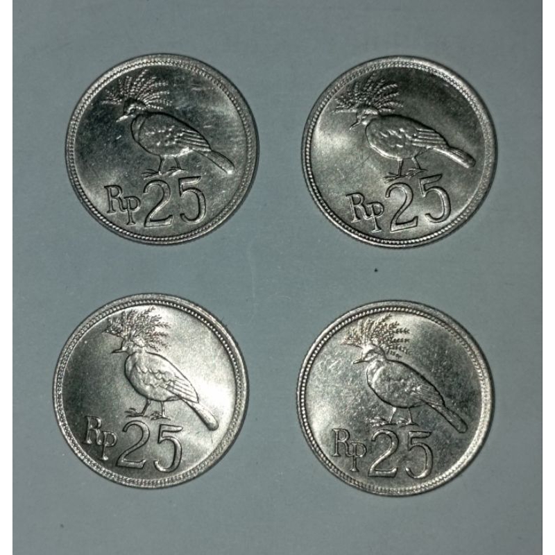 Uang Koin 25 Rupiah th 1971