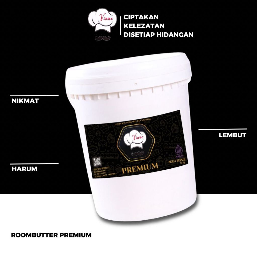

ROOMBUTTER / BUTTER / MENTEGA VINNE PREMIUM 16 KG
