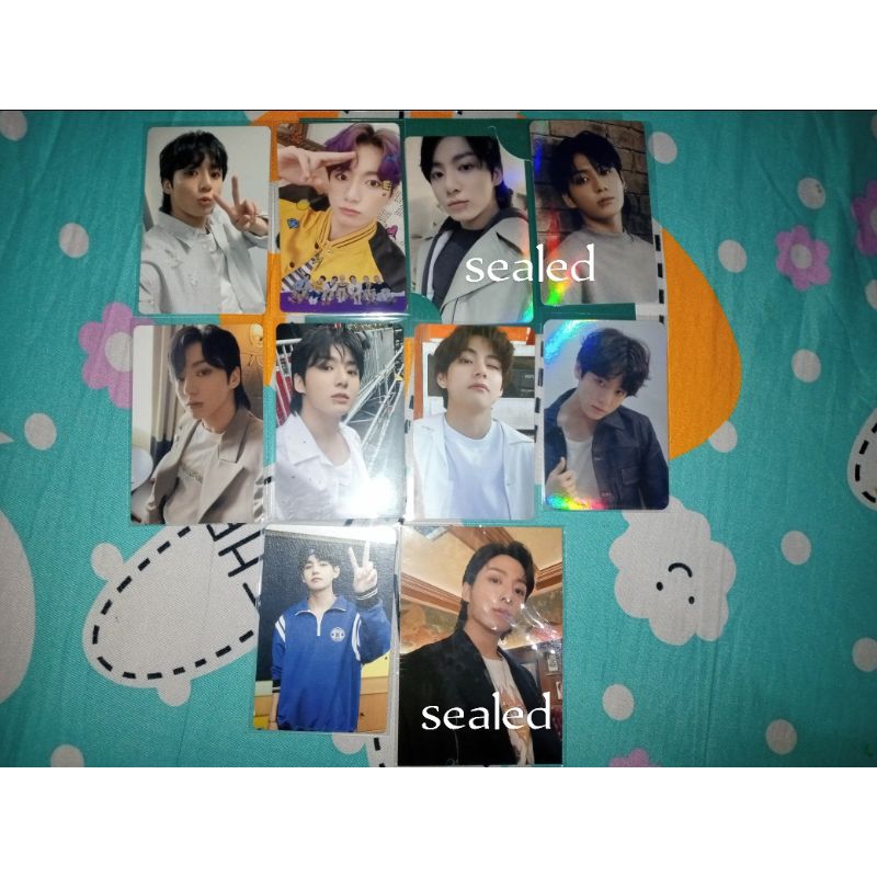 Photocard official Jungkook RPC Deco Kit