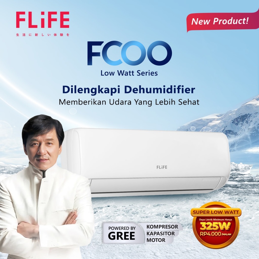 FLIFE AC Low Watt 1 PK - FAC-09FCOO
