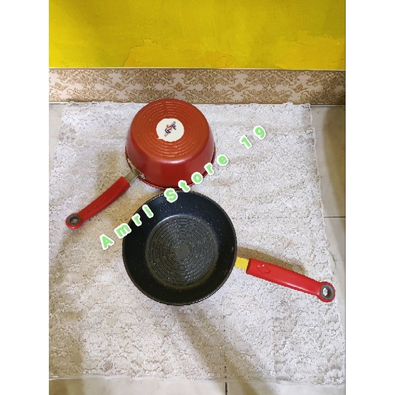 Panci Susu Anti Lengket / Enamel Ukuran 18 cm GSF G-1805