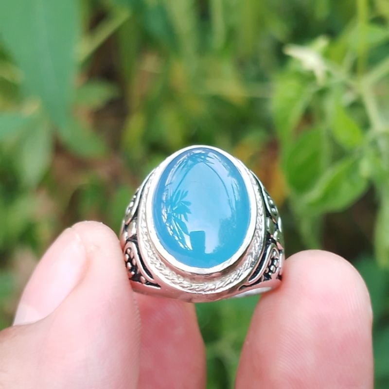 natural blue spirtus baturaja body glas