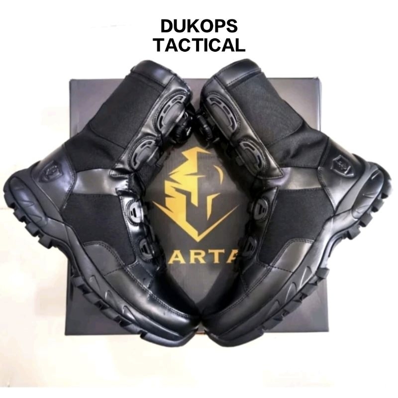 SEPATU PDL TNI POLRI SPARTAN CYBER SOL TEMPUR TERBARU UNTUK SEGALA MEDAN