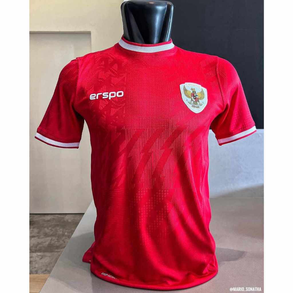 PREMIUM BAJU JERSEY BOLA TIMNAS INDONESIA TERBARU ERSPO HOME GRADE ORIGINAL