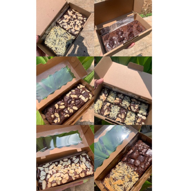 

Fudgy brownies 20x10cm