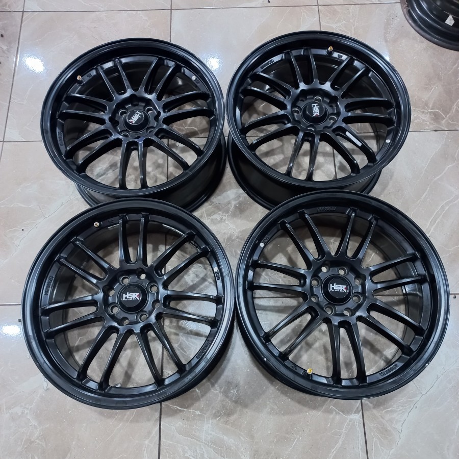 velg mobil bekas r17 re30 ring 17x7,5 et 40 pcd 4x100/114 dan ban